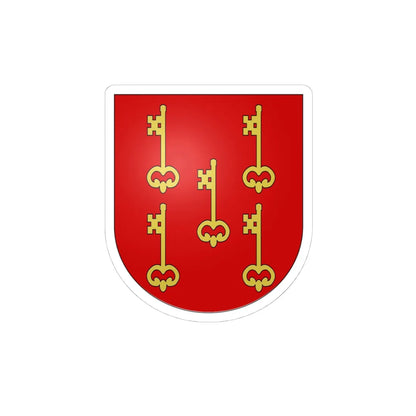 Arms family Chaves (Portugal) (Coat of Arms) STICKER Vinyl Kiss-Cut Decal 4 Inch White - The Sticker Space