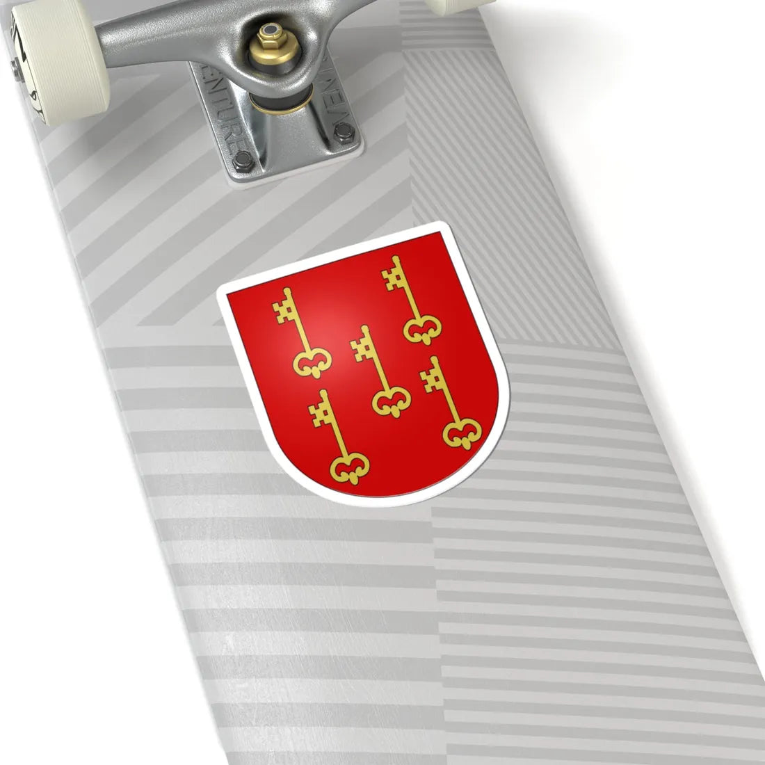 Arms family Chaves (Portugal) (Coat of Arms) STICKER Vinyl Kiss-Cut Decal - The Sticker Space