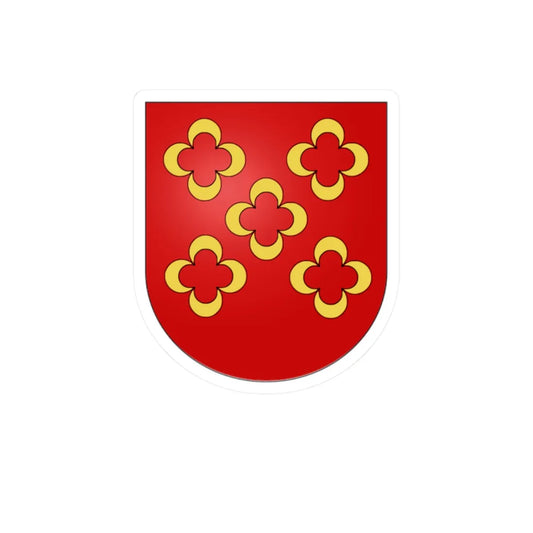 Arms family Lemos (Portugal) (Coat of Arms) STICKER Vinyl Kiss-Cut Decal 2 Inch White - The Sticker Space