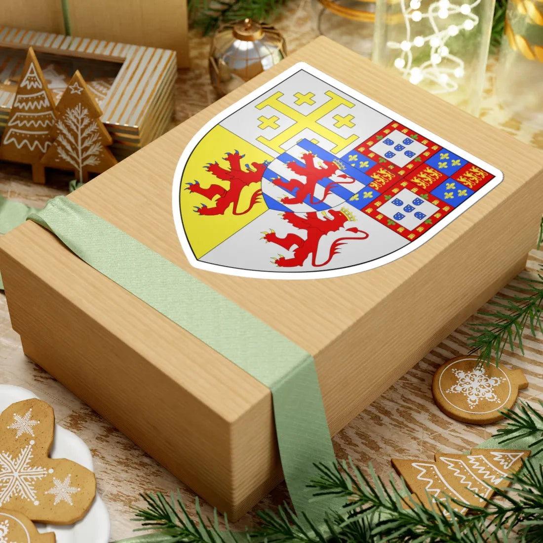 Arms joao coimbra (Portugal) (Coat of Arms) STICKER Vinyl Kiss-Cut Decal - The Sticker Space