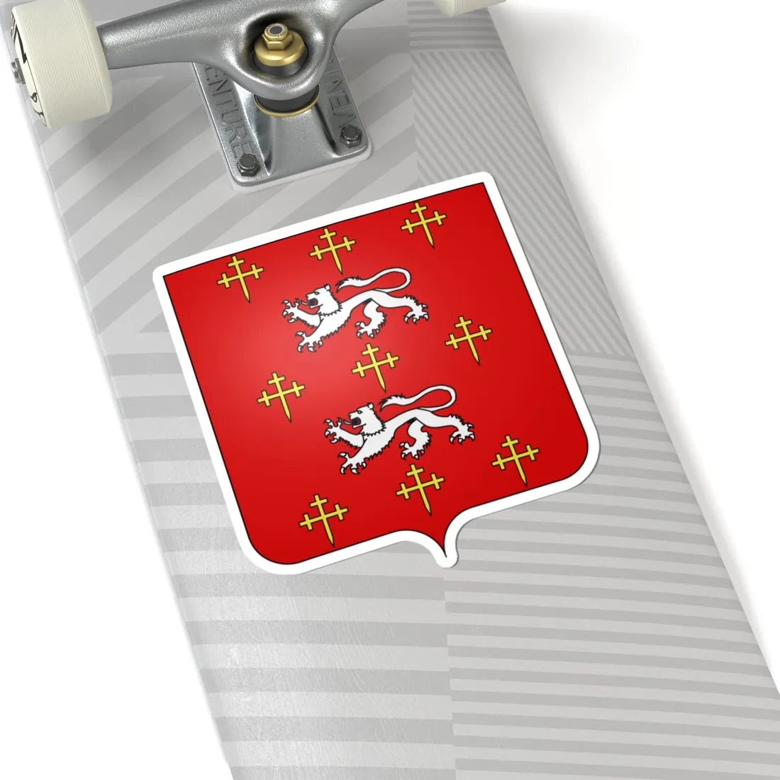 Arms of Acton (Italy) (Coat of Arms) STICKER Vinyl Kiss-Cut Decal - The Sticker Space