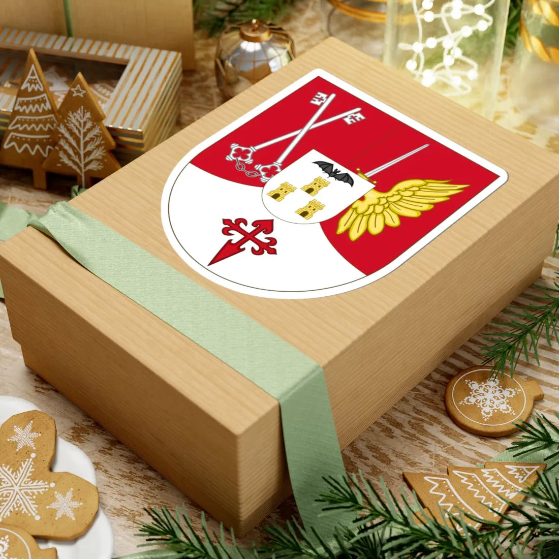 Arms of Albacete Province (Spain) (Coat of Arms) STICKER Vinyl Kiss-Cut Decal - The Sticker Space