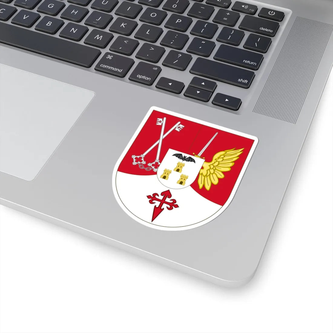 Arms of Albacete Province (Spain) (Coat of Arms) STICKER Vinyl Kiss-Cut Decal - The Sticker Space