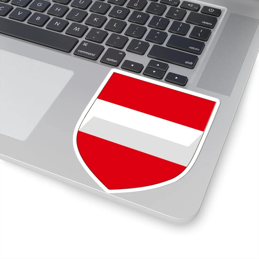 Arms of Albert II and Frederick III of Habsbourg (Austria) (Coat of Arms) STICKER Vinyl Kiss-Cut Decal - The Sticker Space