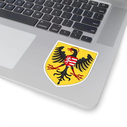 Arms of Albert II of Habsbourg as King of the Romans Variant (Austria) (Coat of Arms) STICKER Vinyl Kiss-Cut Decal - The Sticker Space