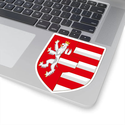 Arms of Albert II of Habsbourg Variant (Spain) (Coat of Arms) STICKER Vinyl Kiss-Cut Decal - The Sticker Space