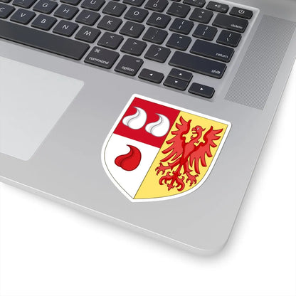 Arms of Alessandro Martinengo Colleoni (Italy) (Coat of Arms) STICKER Vinyl Kiss-Cut Decal - The Sticker Space
