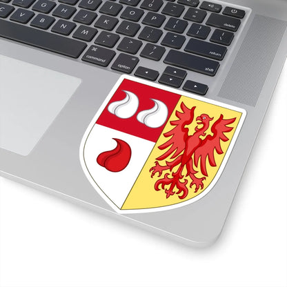 Arms of Alessandro Martinengo Colleoni (Italy) (Coat of Arms) STICKER Vinyl Kiss-Cut Decal - The Sticker Space