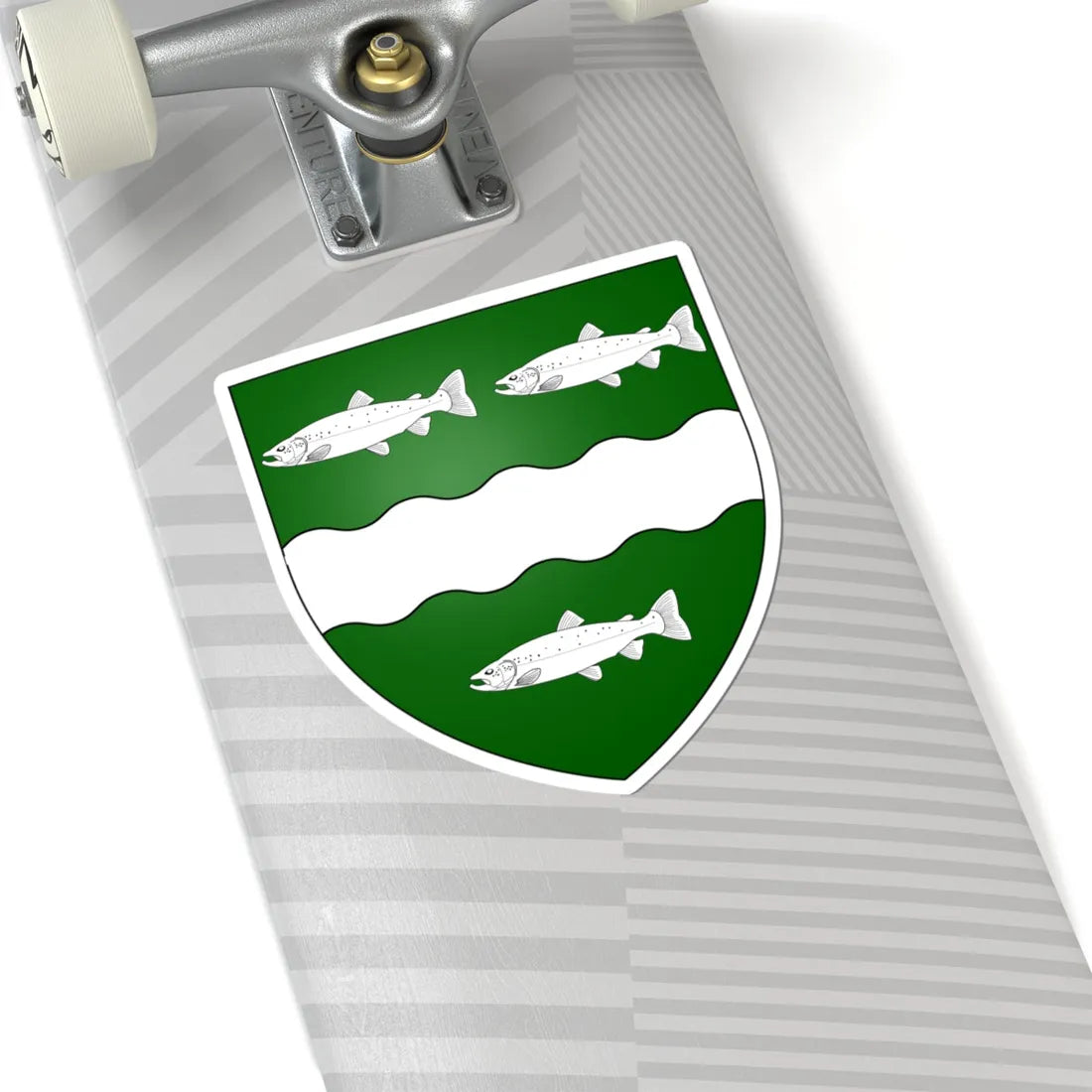 Arms of Alexander MacCabe (Ireland) (Coat of Arms) STICKER Vinyl Kiss-Cut Decal - The Sticker Space