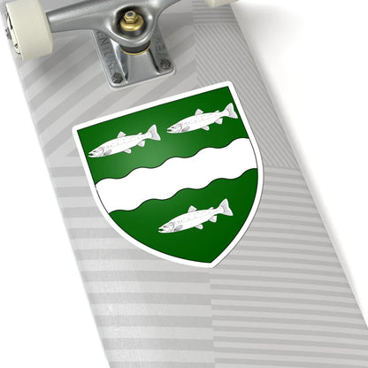 Arms of Alexander MacCabe (Ireland) (Coat of Arms) STICKER Vinyl Kiss-Cut Decal - The Sticker Space