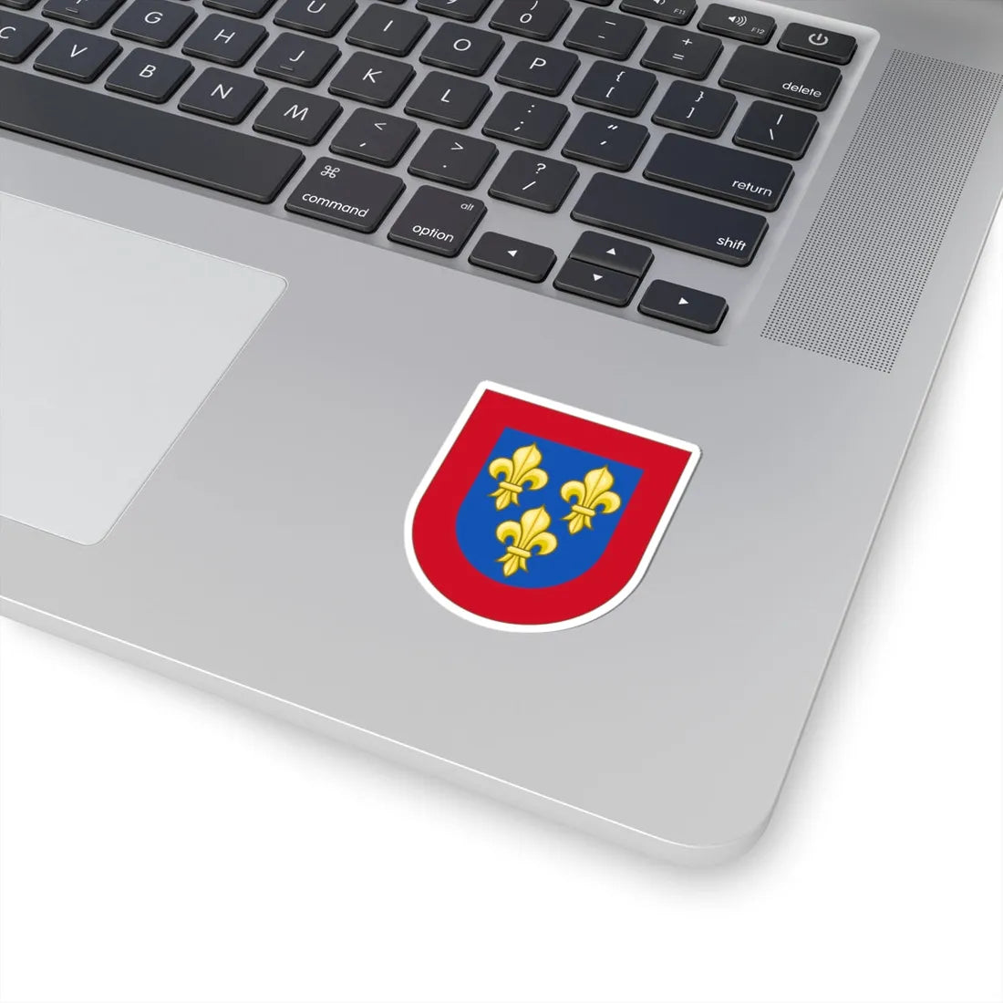 Arms of Anjou- Coat of Arms of Spain Template (Spain) (Coat of Arms) STICKER Vinyl Kiss-Cut Decal - The Sticker Space