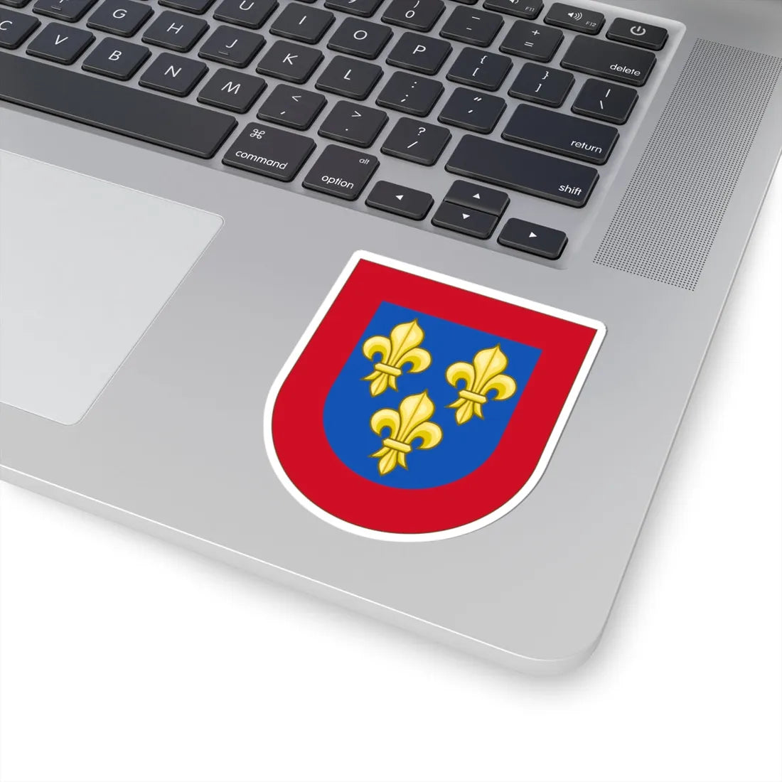 Arms of Anjou- Coat of Arms of Spain Template (Spain) (Coat of Arms) STICKER Vinyl Kiss-Cut Decal - The Sticker Space