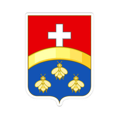 Arms of Avola (Italy) (Coat of Arms) STICKER Vinyl Kiss-Cut Decal 4 Inch White - The Sticker Space