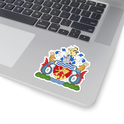 Arms of Avon County Council (England) (Coat of Arms) STICKER Vinyl Kiss-Cut Decal - The Sticker Space