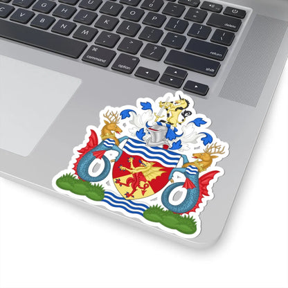 Arms of Avon County Council (England) (Coat of Arms) STICKER Vinyl Kiss-Cut Decal - The Sticker Space
