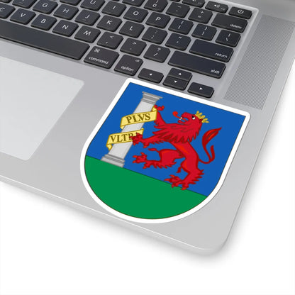 Arms of Badajoz (Spain) (Coat of Arms) STICKER Vinyl Kiss-Cut Decal - The Sticker Space