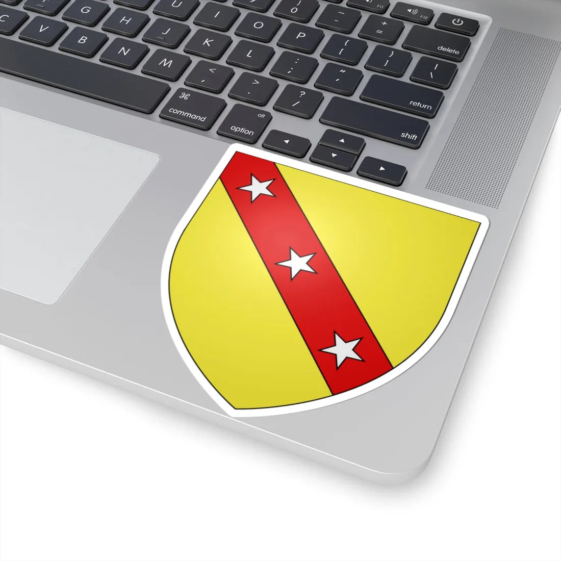 Arms of Bampfylde of Poltimore (England) (Coat of Arms) STICKER Vinyl Kiss-Cut Decal - The Sticker Space