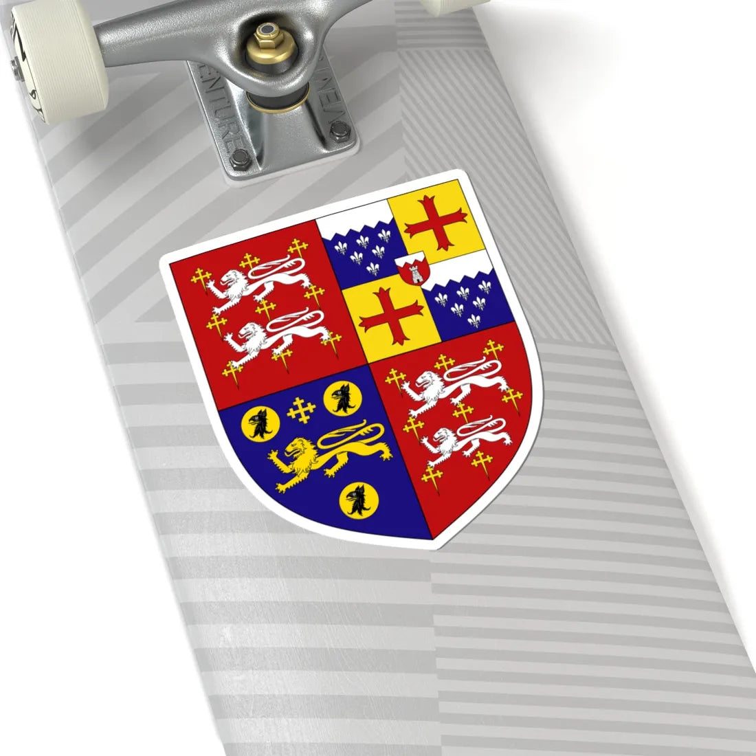 Arms of Baron Acton (Luxembourg) (Coat of Arms) STICKER Vinyl Kiss-Cut Decal - The Sticker Space