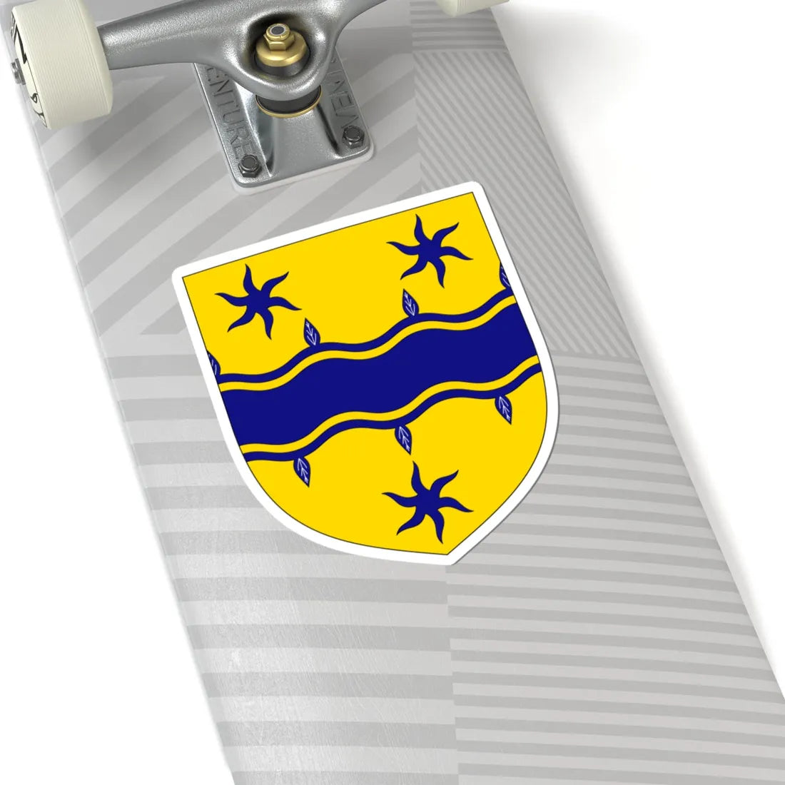 Arms of Baron Alderdice (Ireland) (Coat of Arms) STICKER Vinyl Kiss-Cut Decal - The Sticker Space