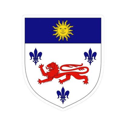 Arms of Baron Ashtown (Ireland) (Coat of Arms) STICKER Vinyl Kiss-Cut Decal 3 Inch White - The Sticker Space