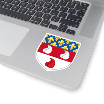 Arms of Bartolomeo Colleoni Anjou (Italy) (Coat of Arms) STICKER Vinyl Kiss-Cut Decal - The Sticker Space