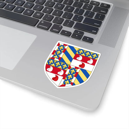 Arms of Bartolomeo Colleoni Burgundy (Italy) (Coat of Arms) STICKER Vinyl Kiss-Cut Decal - The Sticker Space