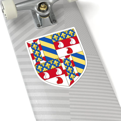 Arms of Bartolomeo Colleoni Burgundy (Italy) (Coat of Arms) STICKER Vinyl Kiss-Cut Decal - The Sticker Space