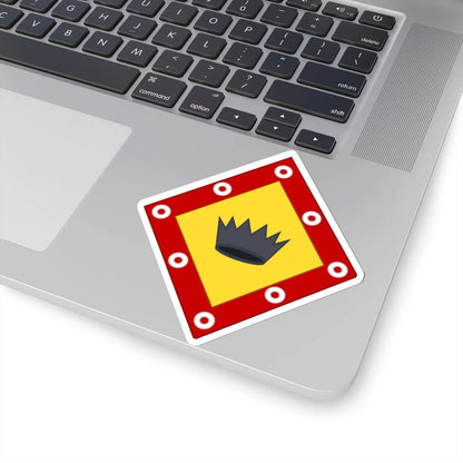 Arms of Beauharnais for Italy Losange (Italy) (Coat of Arms) STICKER Vinyl Kiss-Cut Decal - The Sticker Space