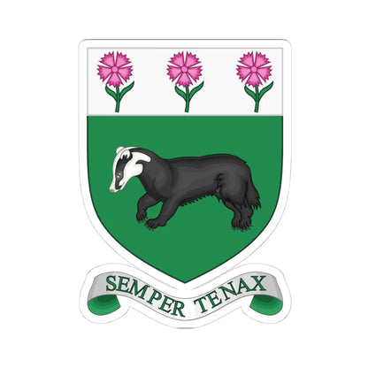 Arms of Bennett Memorial Diocesan School (England) (Coat of Arms) STICKER Vinyl Kiss-Cut Decal 4 Inch White - The Sticker Space