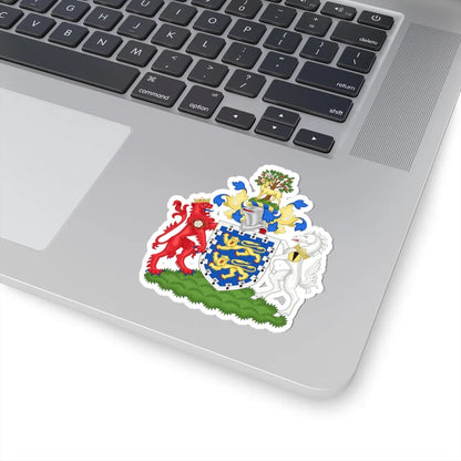 Arms of Berkshire County Council 1961-1974 (England) (Coat of Arms) STICKER Vinyl Kiss-Cut Decal - The Sticker Space