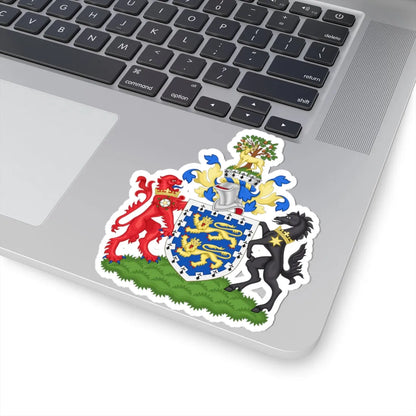 Arms of Berkshire County Council 1974-1998 (England) (Coat of Arms) STICKER Vinyl Kiss-Cut Decal - The Sticker Space