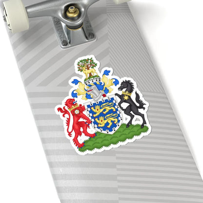 Arms of Berkshire County Council 1974-1998 (England) (Coat of Arms) STICKER Vinyl Kiss-Cut Decal - The Sticker Space