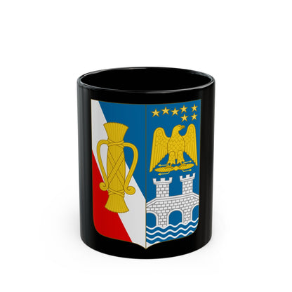 Arms of Bernadotte - Black Coffee Mug-11oz-The Sticker Space