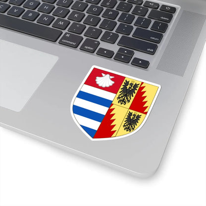 Arms of Bianca Bentivoglio (Italy) (Coat of Arms) STICKER Vinyl Kiss-Cut Decal - The Sticker Space