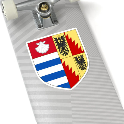 Arms of Bianca Bentivoglio (Italy) (Coat of Arms) STICKER Vinyl Kiss-Cut Decal - The Sticker Space