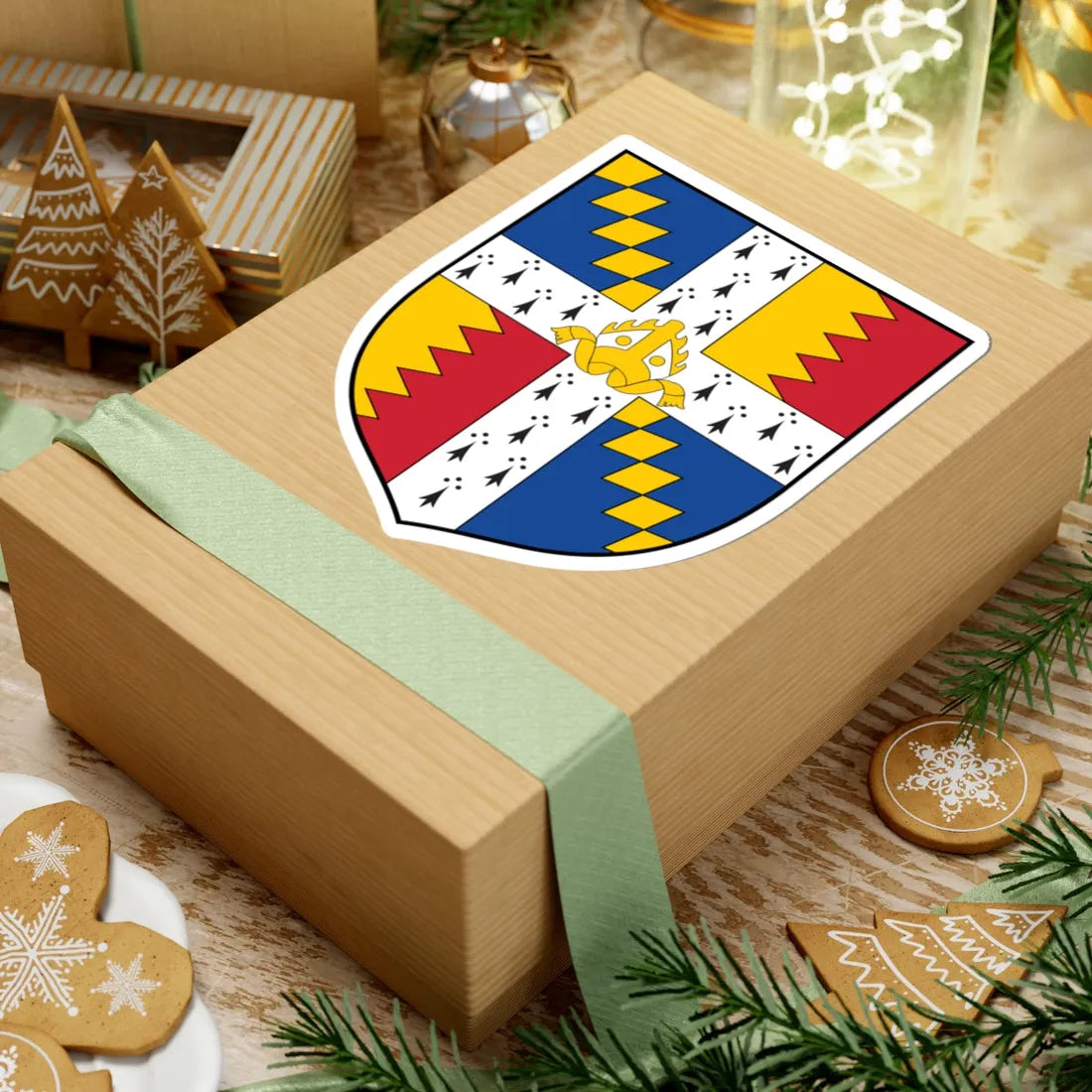 Arms of Birmingham (England) (Coat of Arms) STICKER Vinyl Kiss-Cut Decal - The Sticker Space