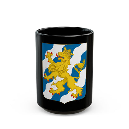 Arms of Bjelbo - Black Coffee Mug-15oz-The Sticker Space