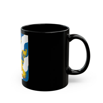 Arms of Bjelbo - Black Coffee Mug-The Sticker Space