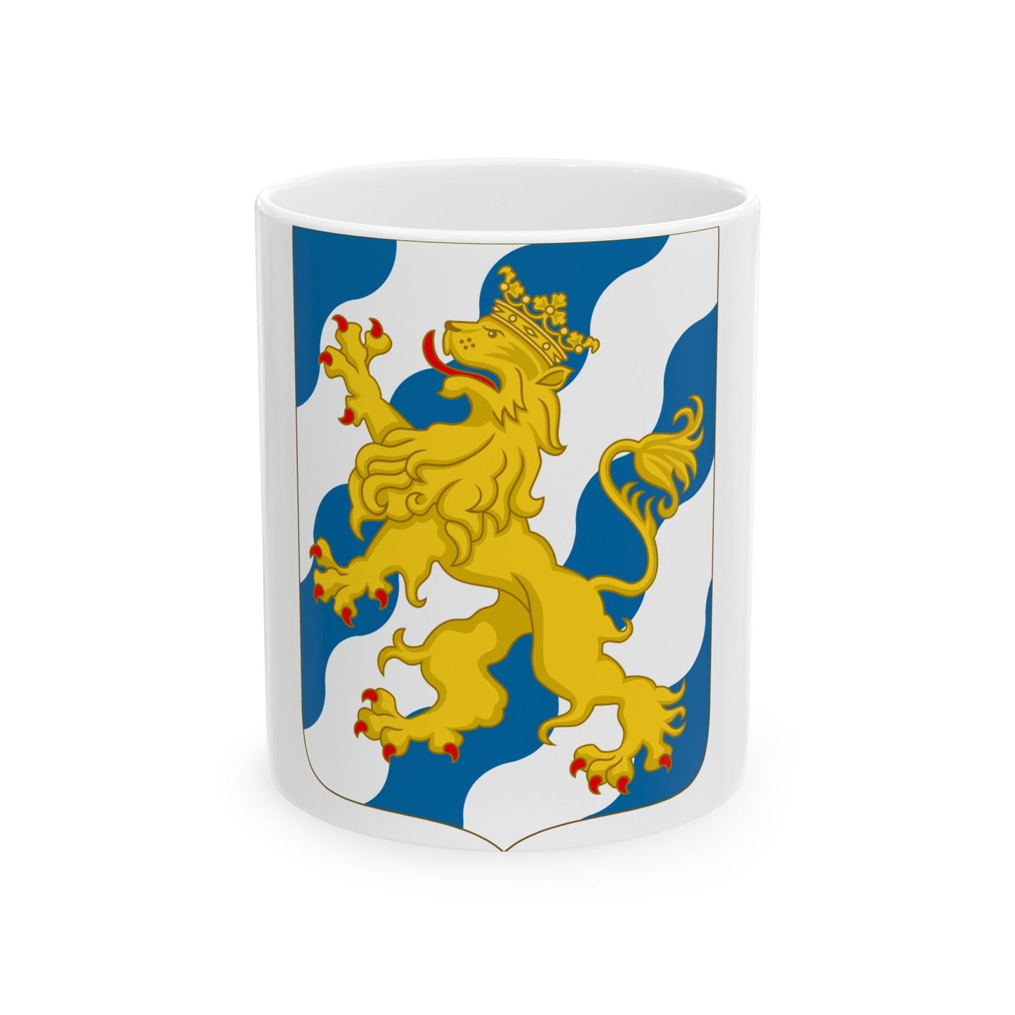 Arms of Bjelbo - White Coffee Mug-11oz-The Sticker Space