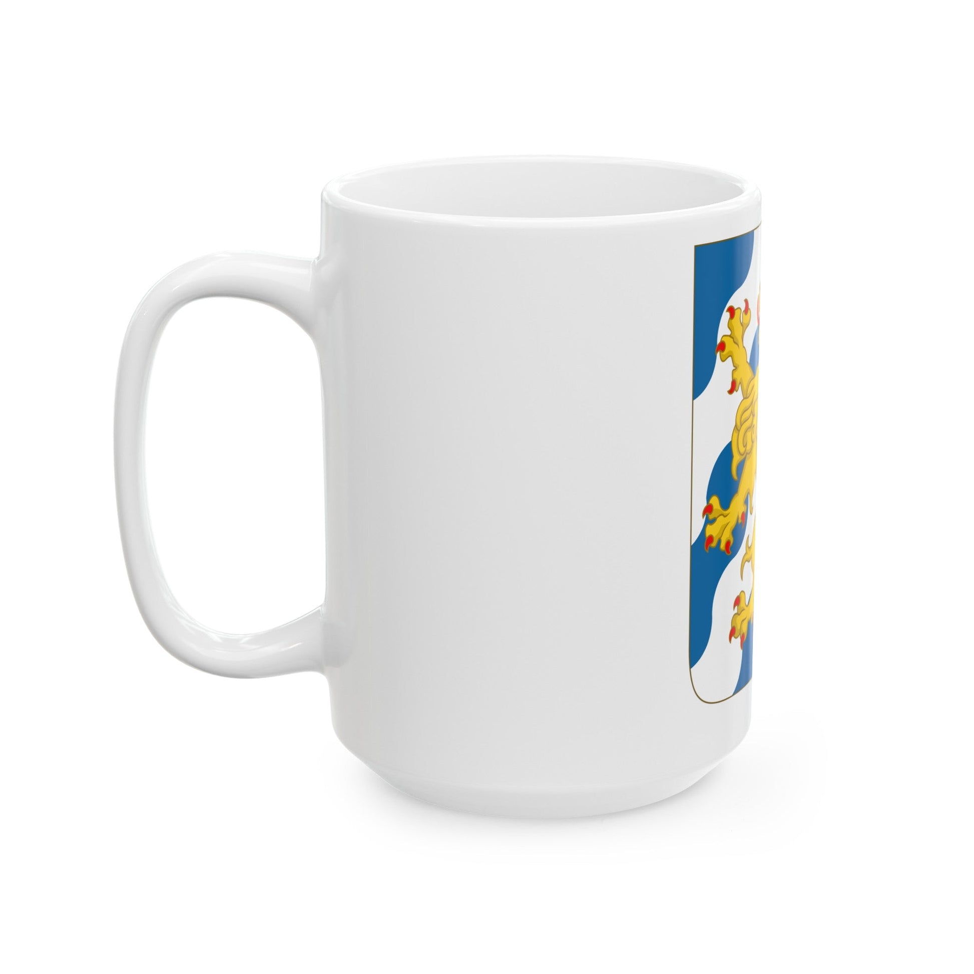 Arms of Bjelbo - White Coffee Mug-The Sticker Space