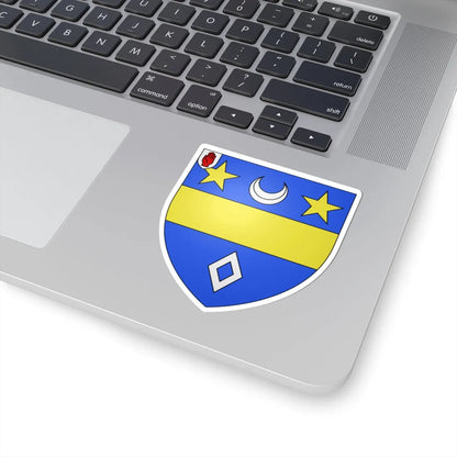 Arms of Blackwood of Killyleagh (Ireland) (Coat of Arms) STICKER Vinyl Kiss-Cut Decal - The Sticker Space