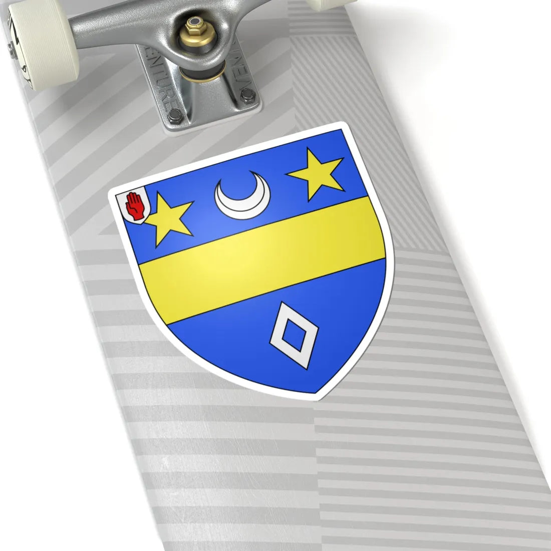 Arms of Blackwood of Killyleagh (Ireland) (Coat of Arms) STICKER Vinyl Kiss-Cut Decal - The Sticker Space