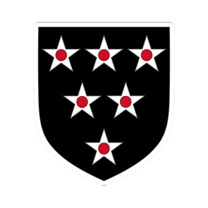 Arms of Bonville (England) (Coat of Arms) STICKER Vinyl Kiss-Cut Decal 2 Inch White - The Sticker Space