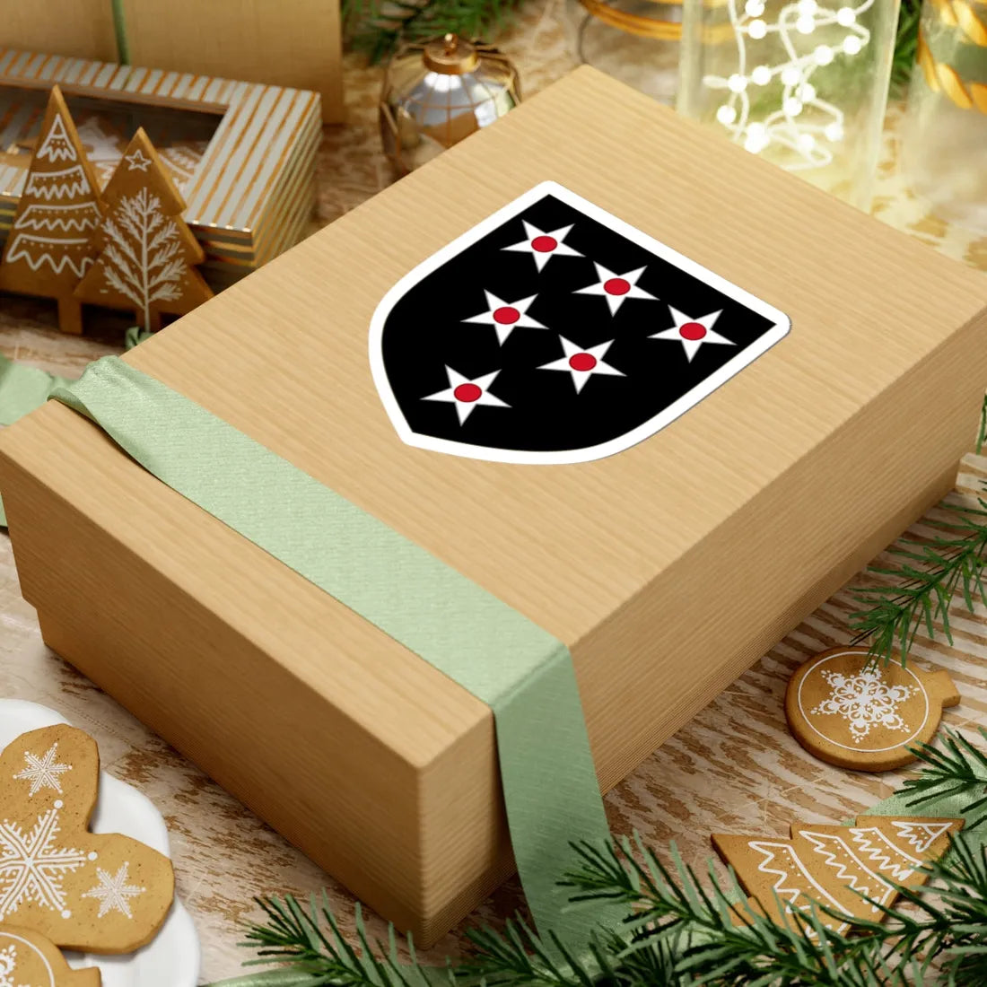 Arms of Bonville (England) (Coat of Arms) STICKER Vinyl Kiss-Cut Decal - The Sticker Space