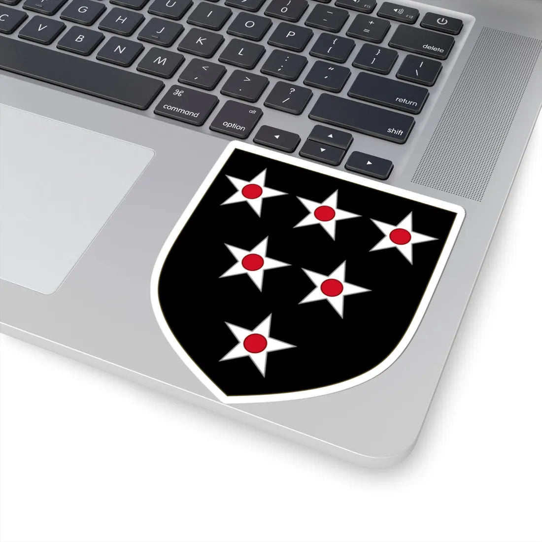 Arms of Bonville (England) (Coat of Arms) STICKER Vinyl Kiss-Cut Decal - The Sticker Space