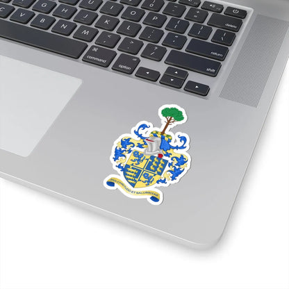 Arms of Bounemouth Borough Council (England) (Coat of Arms) STICKER Vinyl Kiss-Cut Decal - The Sticker Space