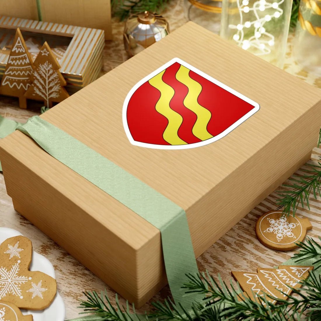 Arms of Brewer (England) (Coat of Arms) STICKER Vinyl Kiss-Cut Decal - The Sticker Space