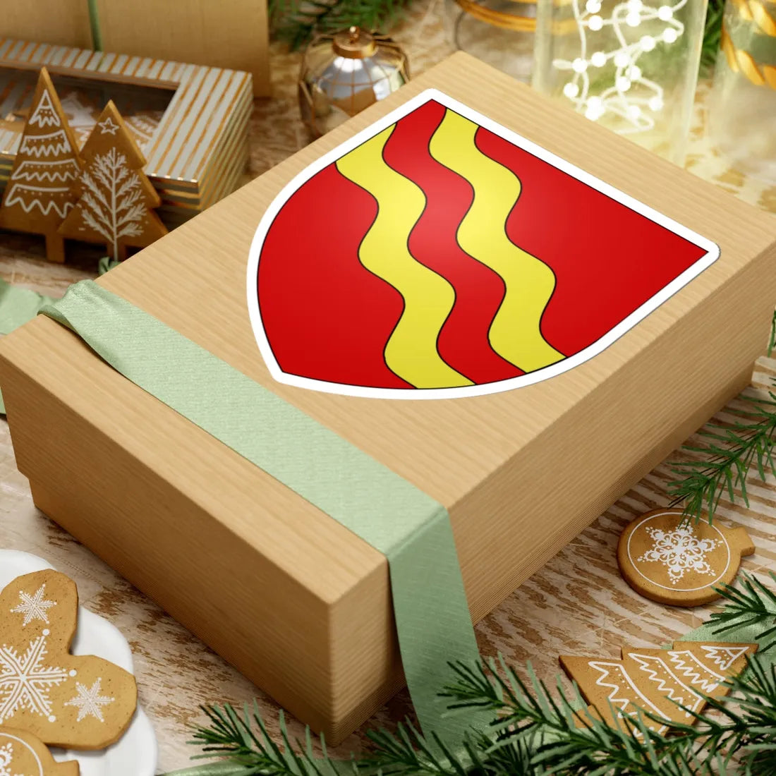 Arms of Brewer (England) (Coat of Arms) STICKER Vinyl Kiss-Cut Decal - The Sticker Space