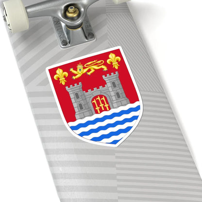 Arms of Bridport (England) (Coat of Arms) STICKER Vinyl Kiss-Cut Decal - The Sticker Space