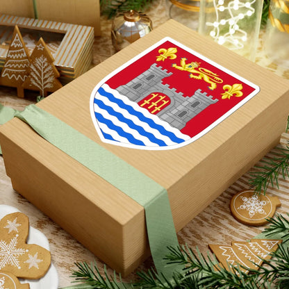 Arms of Bridport (England) (Coat of Arms) STICKER Vinyl Kiss-Cut Decal - The Sticker Space